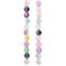 12 Pack: Multicolor Shiny Glass Round Beads by Bead Landing™